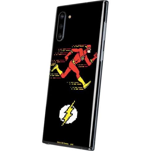 DC Comics The Flash Pixelated Running Pose Galaxy Note 10 Skin
